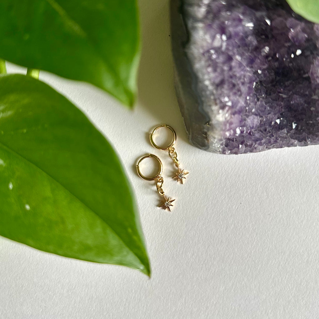 Celeste Star Earrings