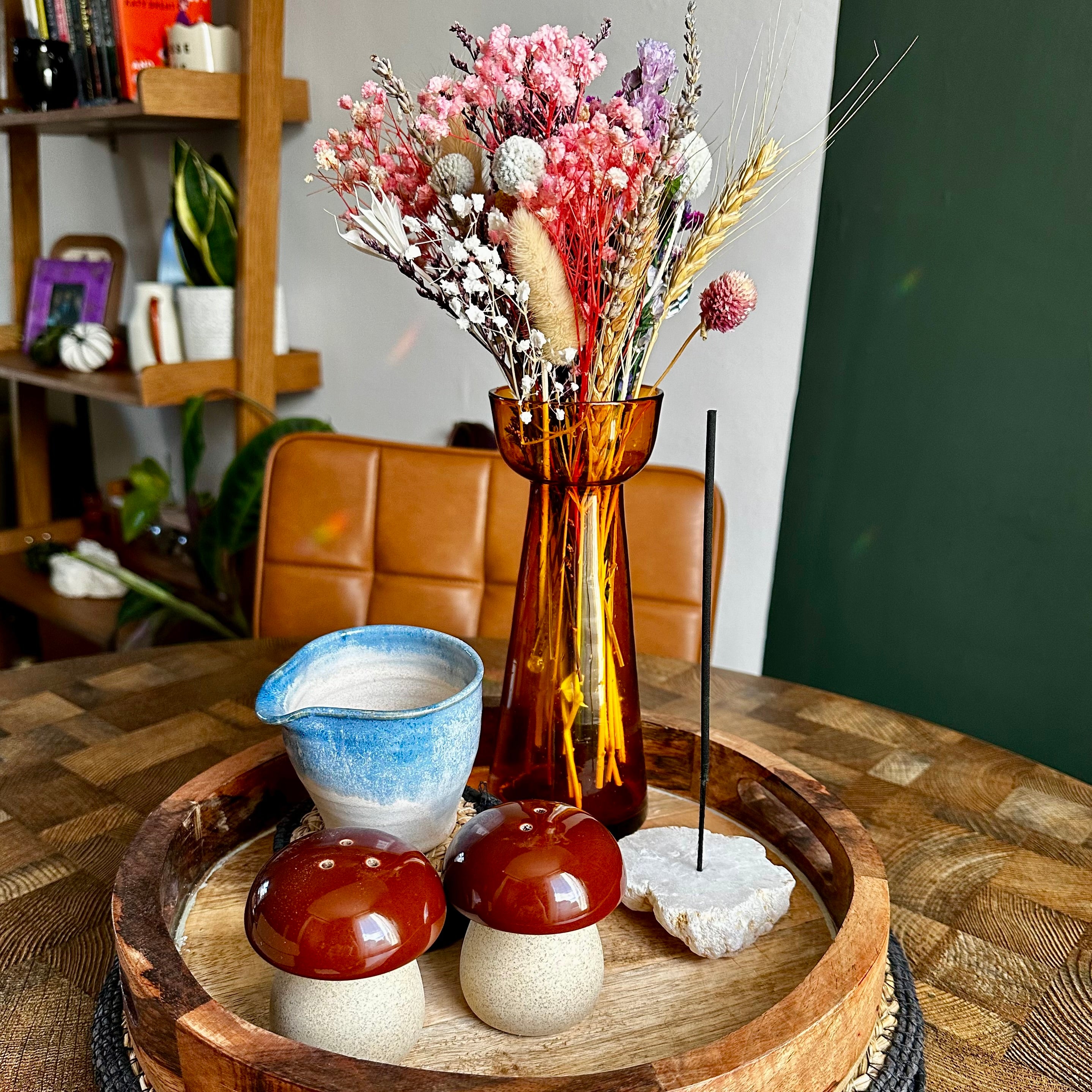 Quartz Crystal Incense Holder