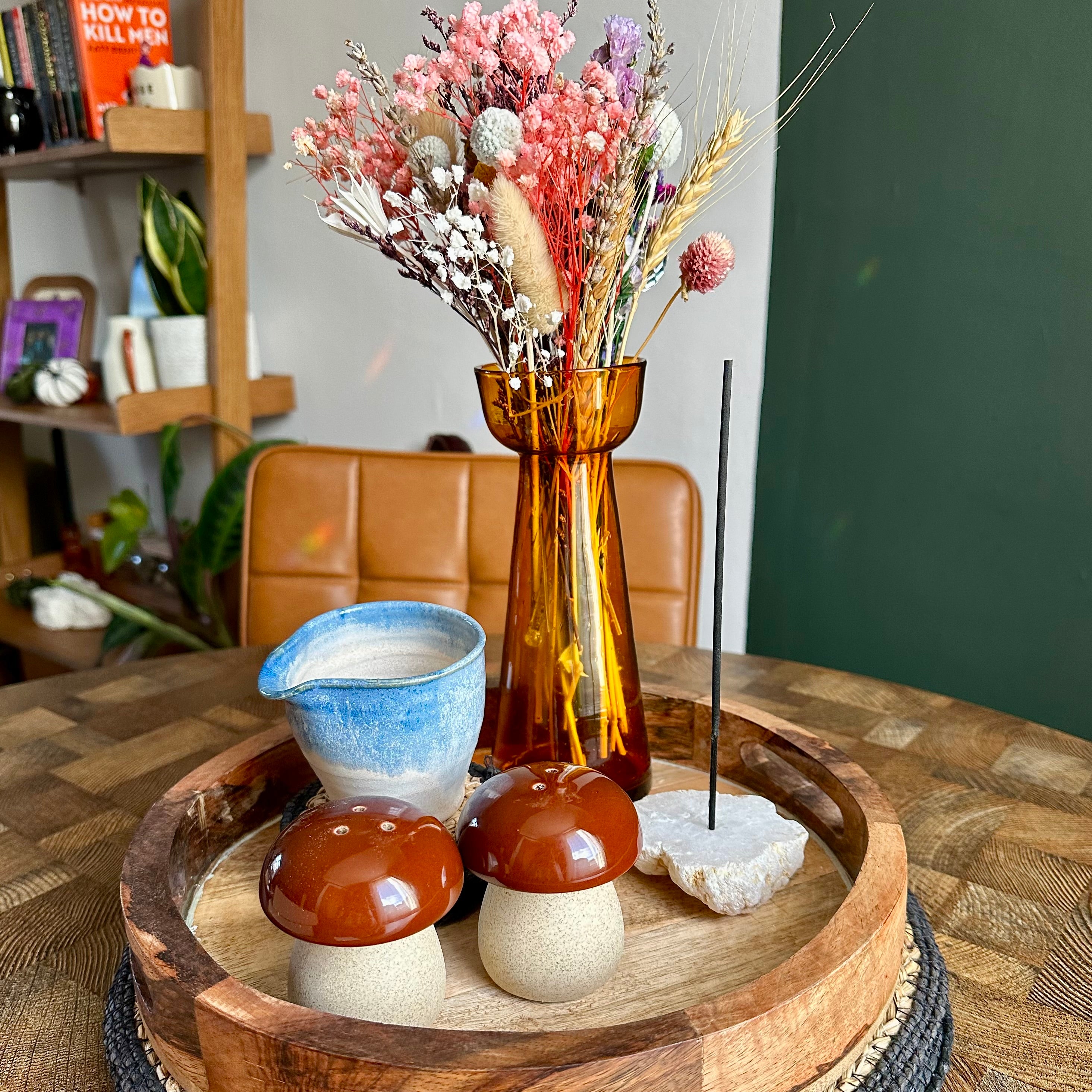 Quartz Crystal Incense Holder