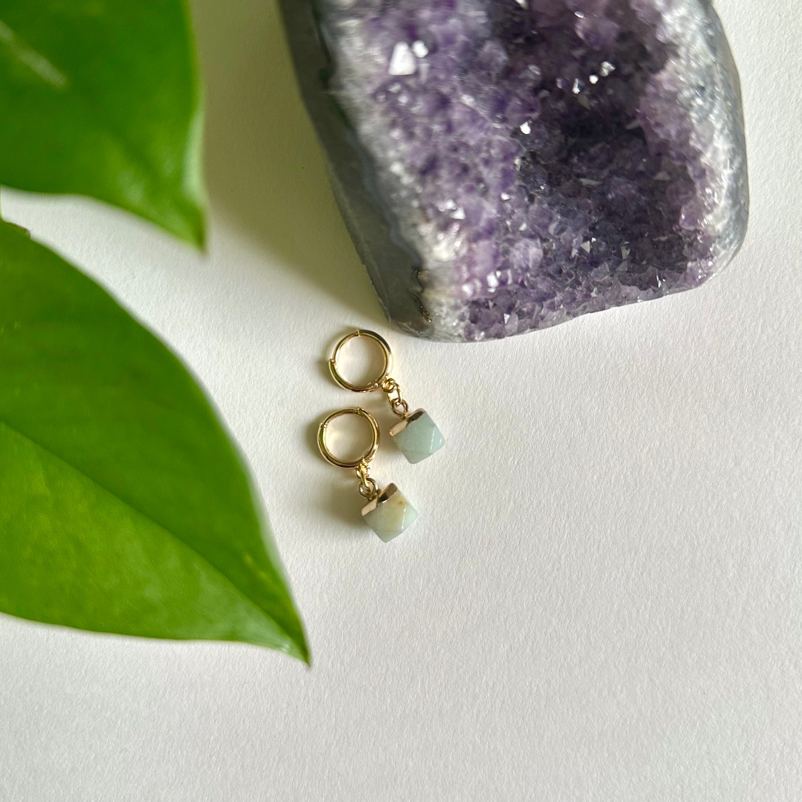 Amazonite Prosperity Earrings