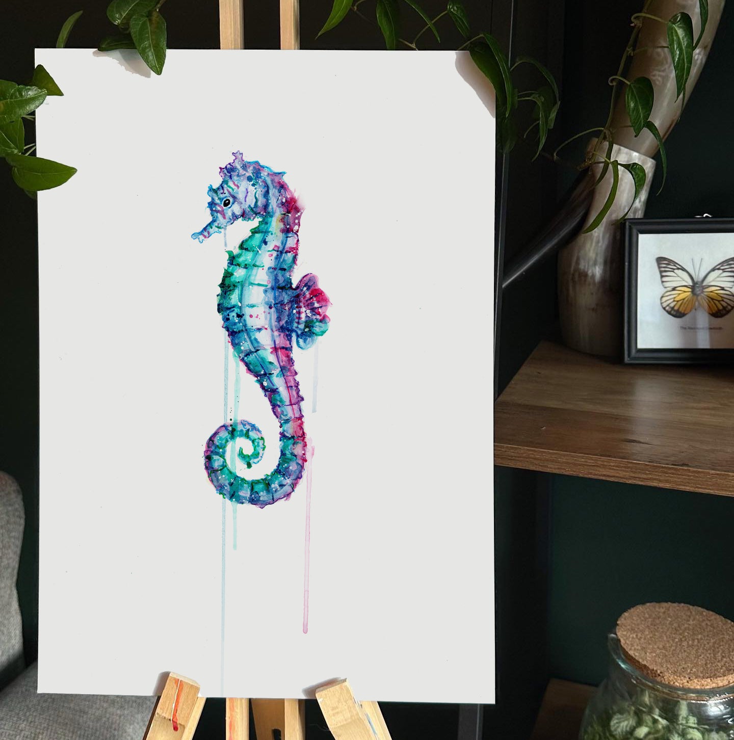 Seahorse Print