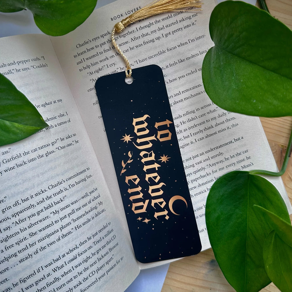 To Whatever End Book Mark